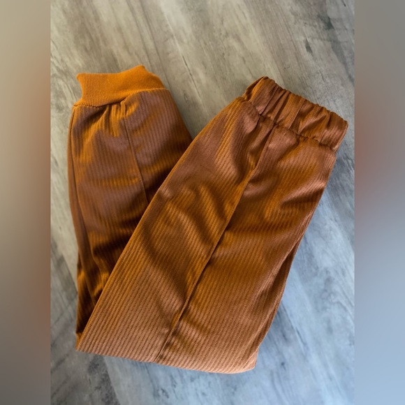 Velour Fleece Lined Joggers - Picture 1 of 4
